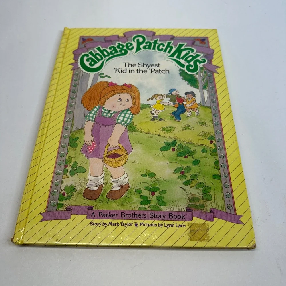Cabbage Patch Kids The Shyest Kid in the Patch Vintage‎ 1984 Hardcover Storybook